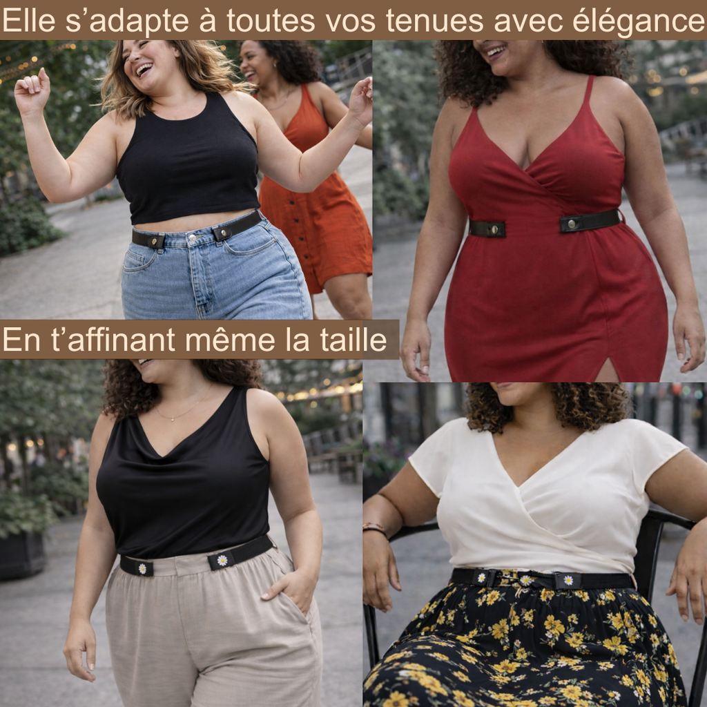La ceinture qui s'adapte à vous!