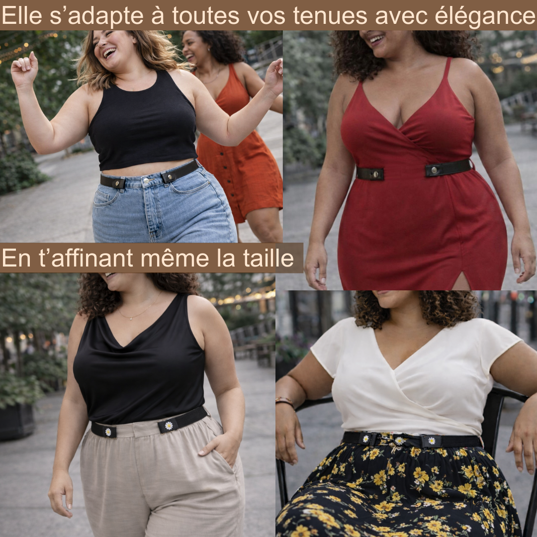 La ceinture qui s'adapte à vous!