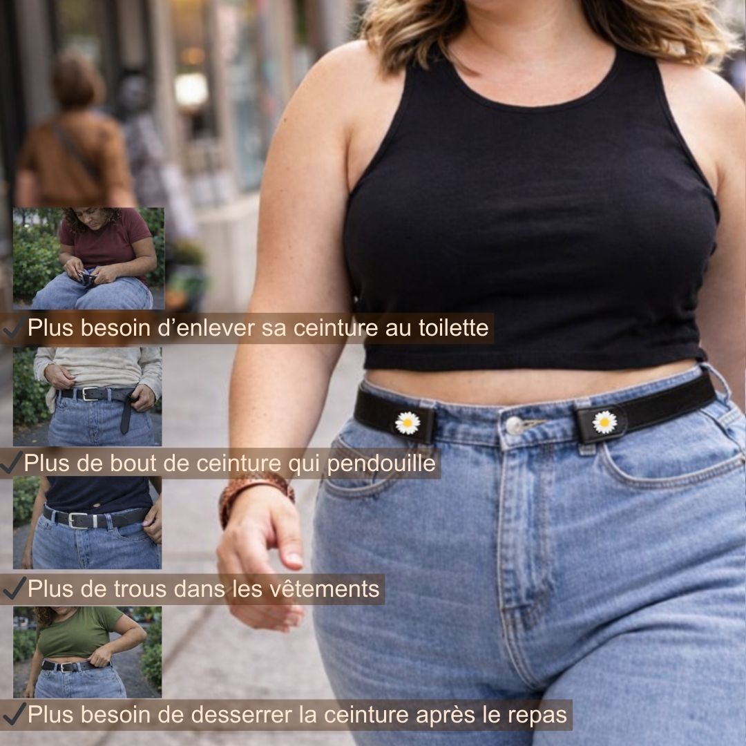 La ceinture qui s'adapte à vous!